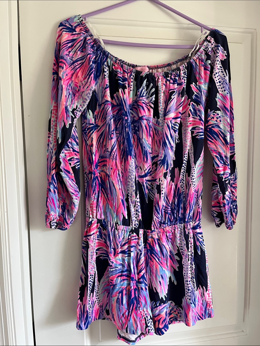 Lily Pulitzer Off the Shoulder Romper